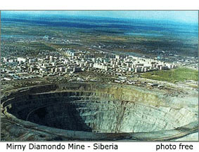 Mirny Diamondo Mine-Siberia