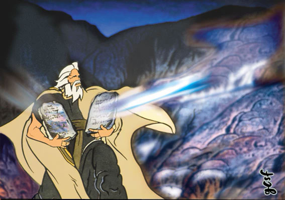 Mosè e i dieci comandamenti