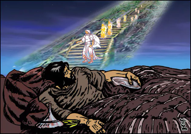 La scala di Giacobbe, un sogno profetico