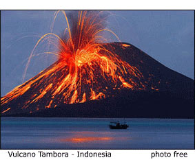 vulcano Tambora-Indonesia